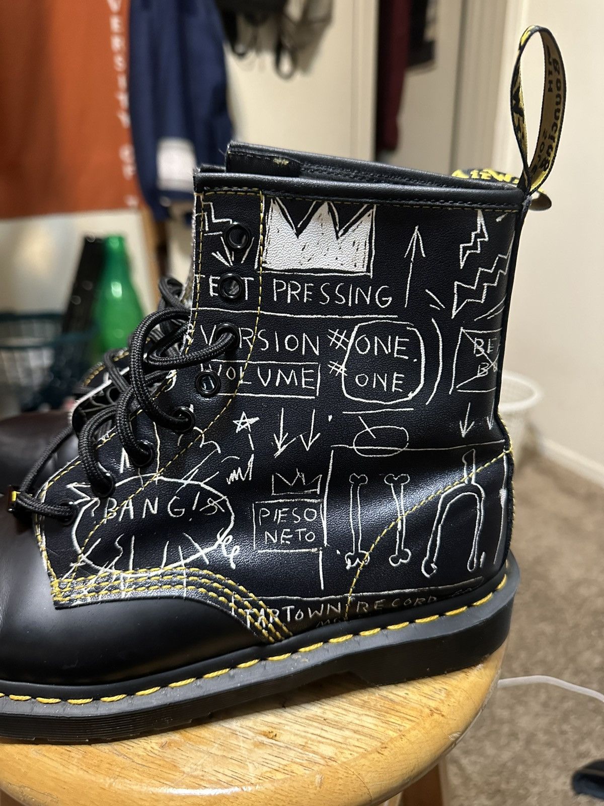 Dr. Martens Vintage Dr. Martens 1460 “Jean-Michel Basquiat” 2020 size 9 Size US 9 / EU 42 - 6 Thumbnail