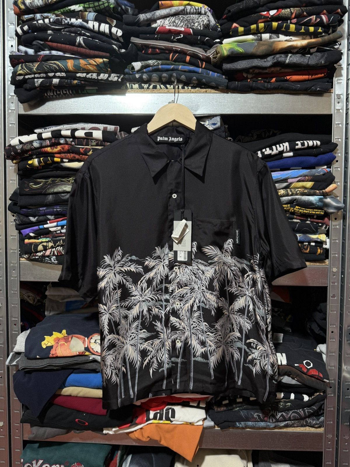 Palm Angels RARE LUXURY PALM ANGEL PALM TREE BOWLING SHIRT Y2K HYPE Size US S / EU 44-46 / 1 - 1 Thumbnail