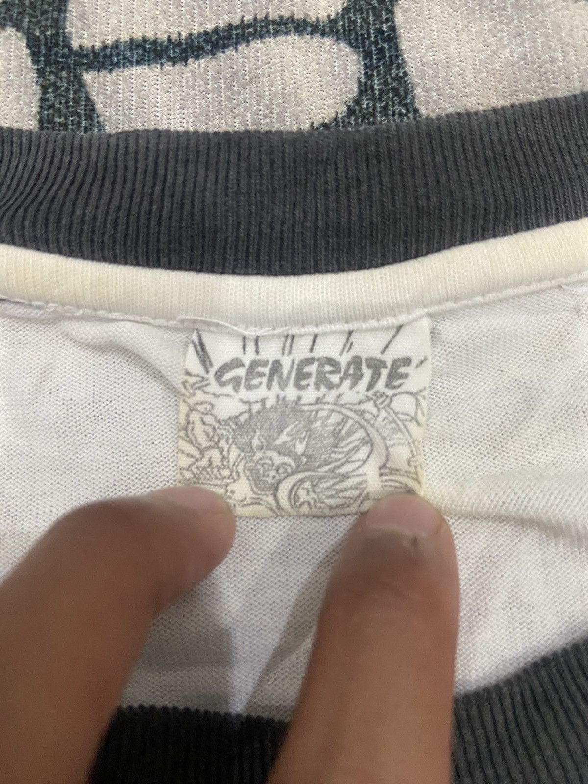 Japanese Brand 🐉Generate Y2K Koi & Dragon Long Sleeve Size US M / EU 48-50 / 2 - 3 Thumbnail