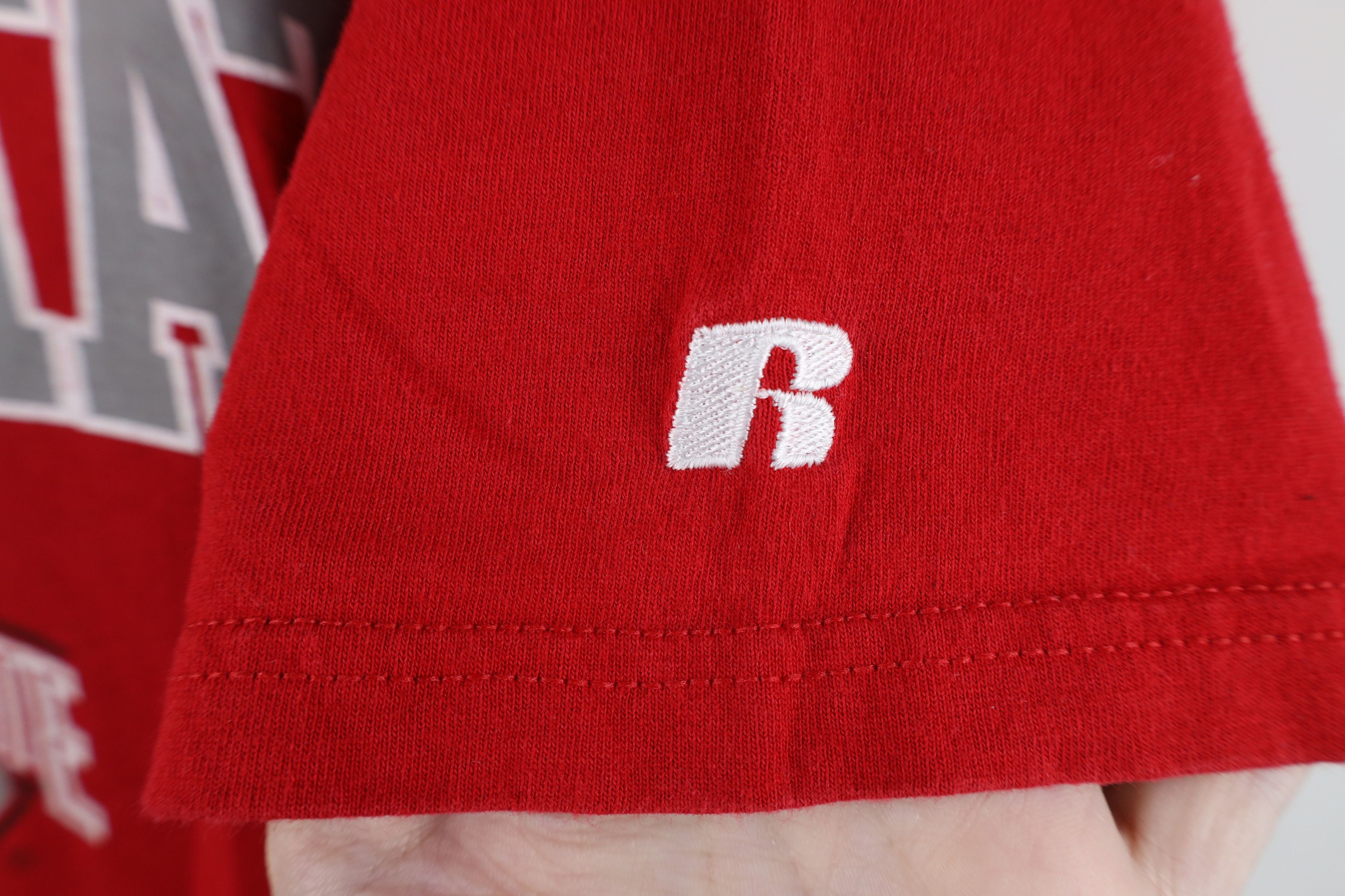 Russell Athletic Vintage 90s Russell Athletic Ohio State University T-Shirt Size US L / EU 52-54 / 3 - 4 Thumbnail