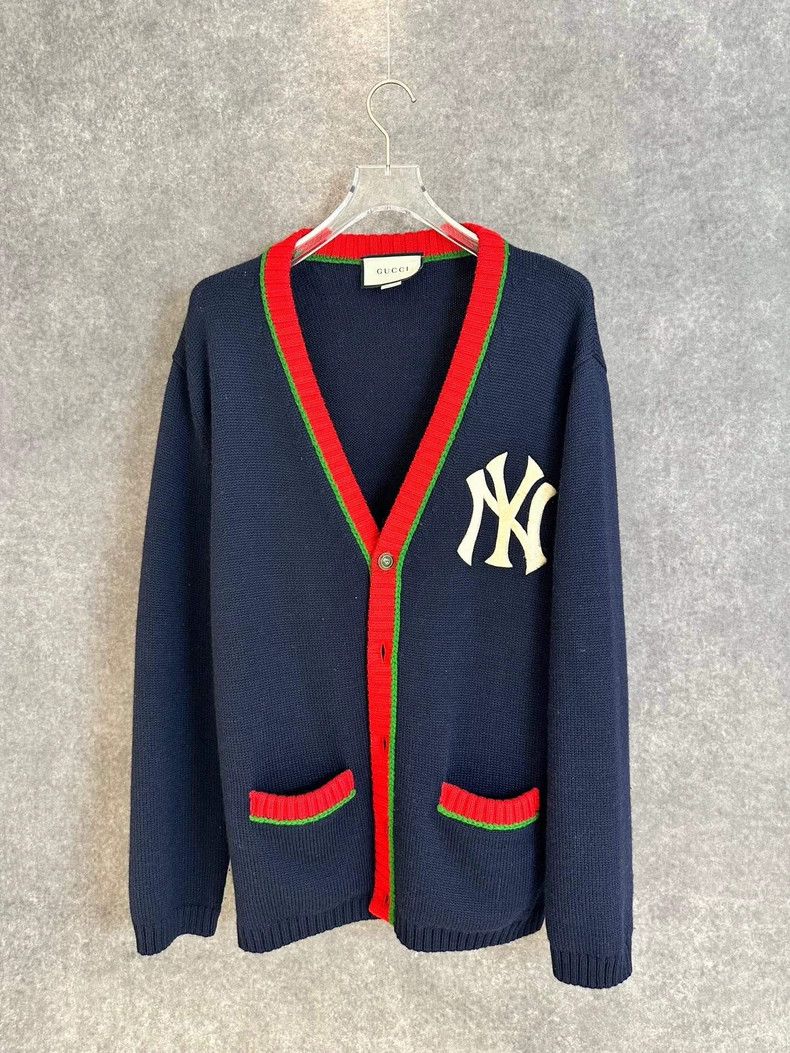 Gucci Gucci x Yankees collaboration cardigan sweater - dmc Size US M / EU 48-50 / 2 - 1 Thumbnail