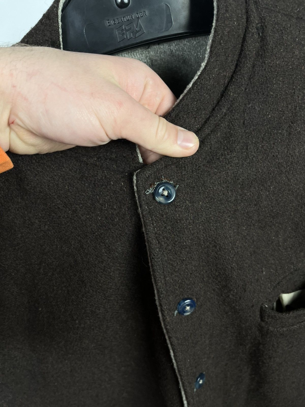 Other Vintage Reversible Wool Vest Button Up Classic Style Size US XL / EU 56 / 4 - 7 Thumbnail