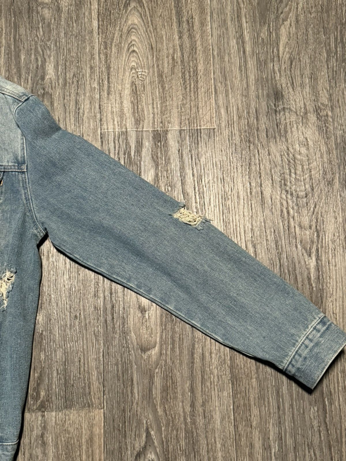 Other Pacsun Distressed Denim Hoodie Size US M / EU 48-50 / 2 - 3 Thumbnail