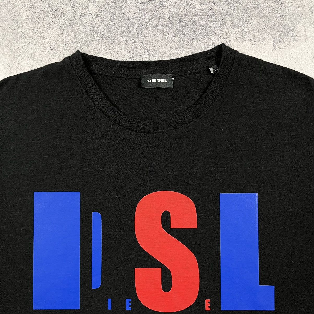 Diesel Designer Diesel DSL big logo tee Size US L / EU 52-54 / 3 - 3 Thumbnail