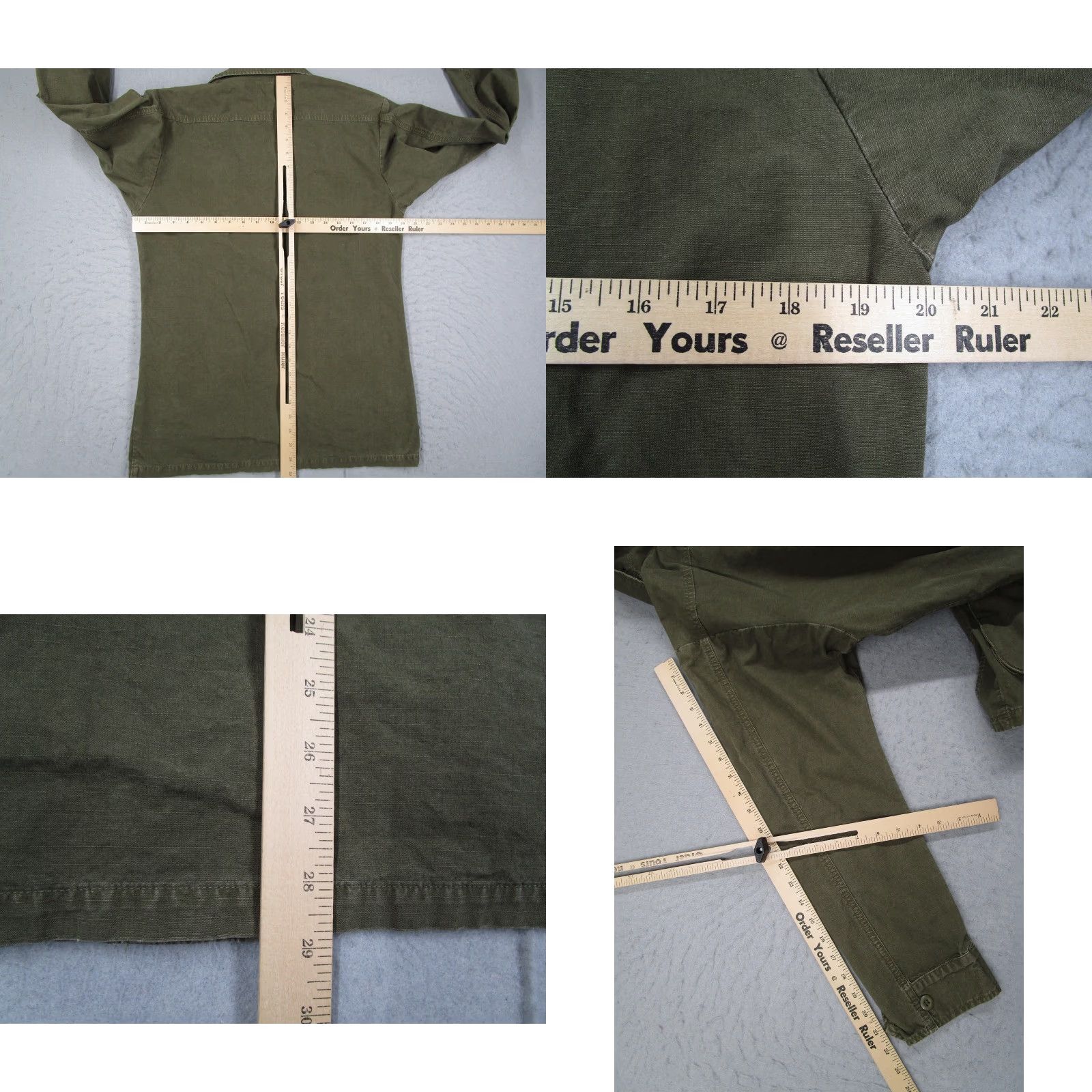 Citizens Of Humanity Citizens Of Humanity Surplus Jacket Women Small Green Cotton Utility Field Size S / US 4 / IT 40 - 8 Thumbnail