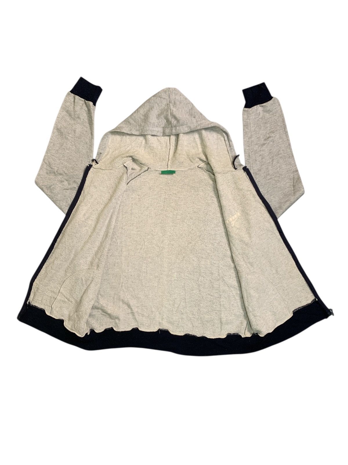 Diadora Rare Design Vintage Diadora Zipper Hoodie Sweater Size US L / EU 52-54 / 3 - 3 Thumbnail