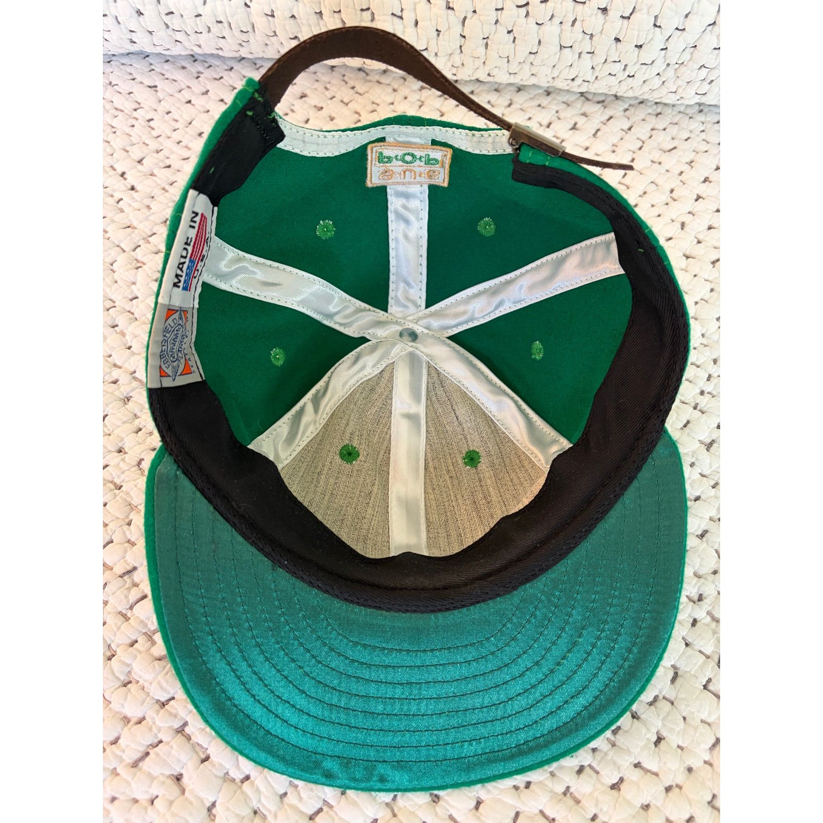 Ebbets Field Flannels Sub Pop Wool Hat Green USA Seattle Ebbets Field Flannels Size ONE SIZE - 6 Thumbnail