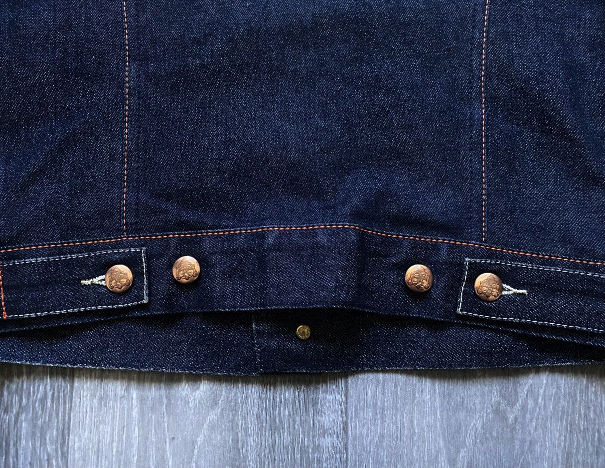 Evisu Evisu Maniacs Embroidered Logo Heritage Denim Jeans Jacket Size M / US 6-8 / IT 42-44 - 23 Thumbnail