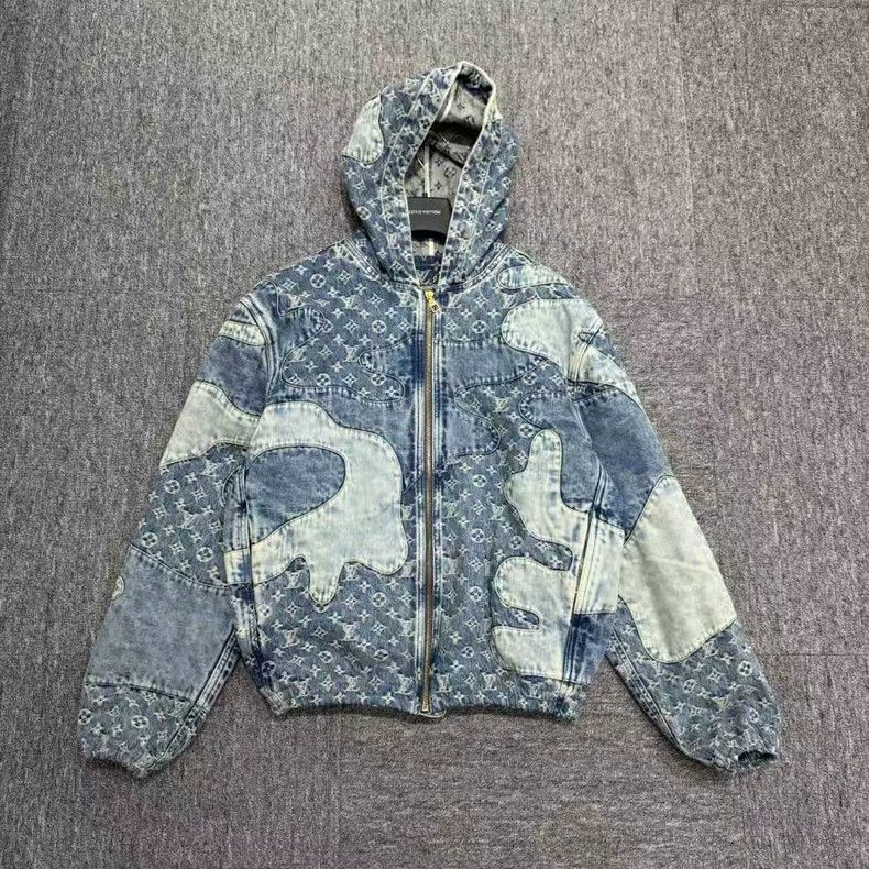Louis Vuitton Louis Vuitton Structural patchwork Jean jacket with full pr Size US M / EU 48-50 / 2 - 1 Thumbnail