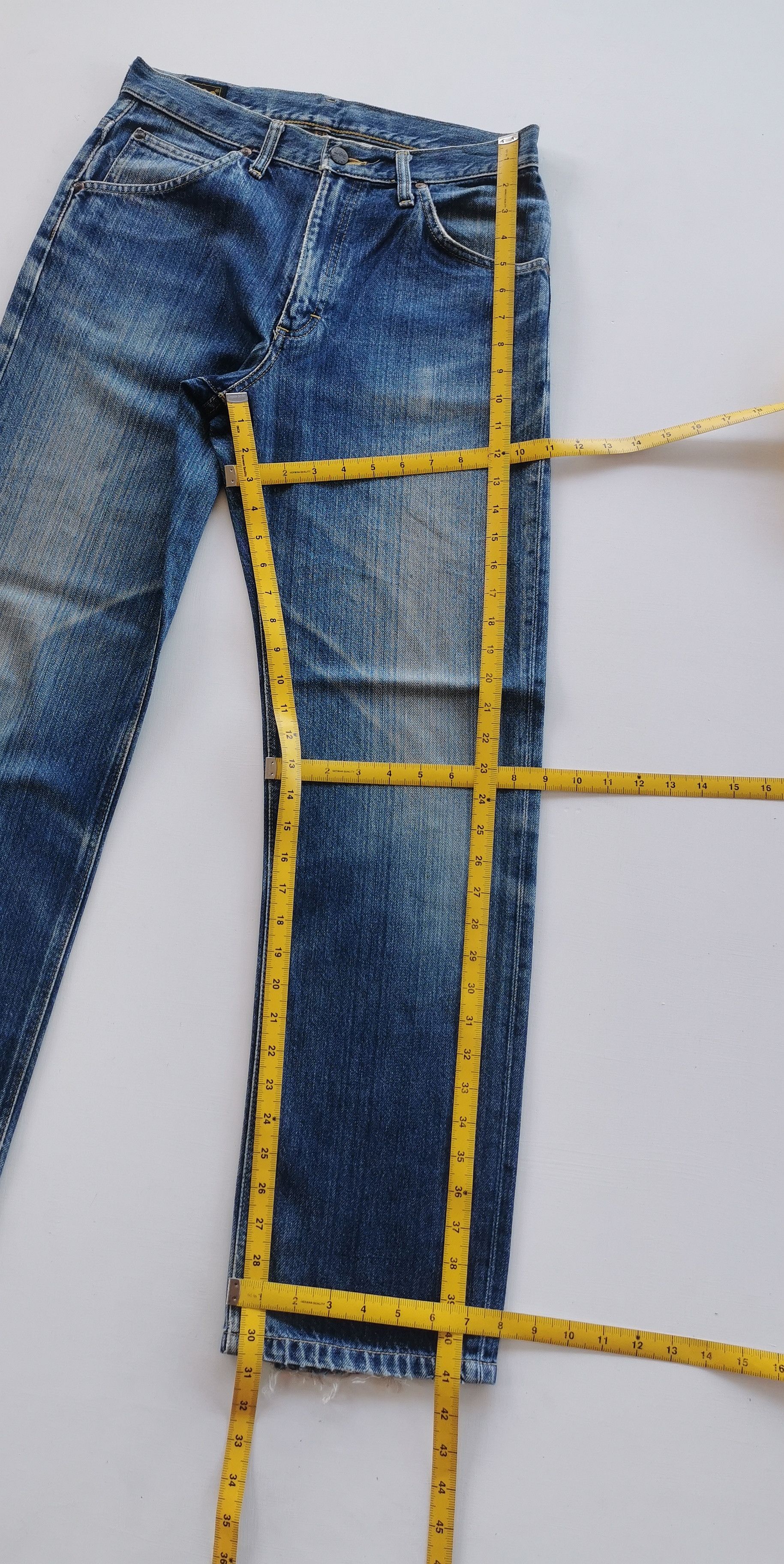Lee Vintage Lee Faded denim Jeans Grunge Size US 30 / EU 46 - 3 Thumbnail