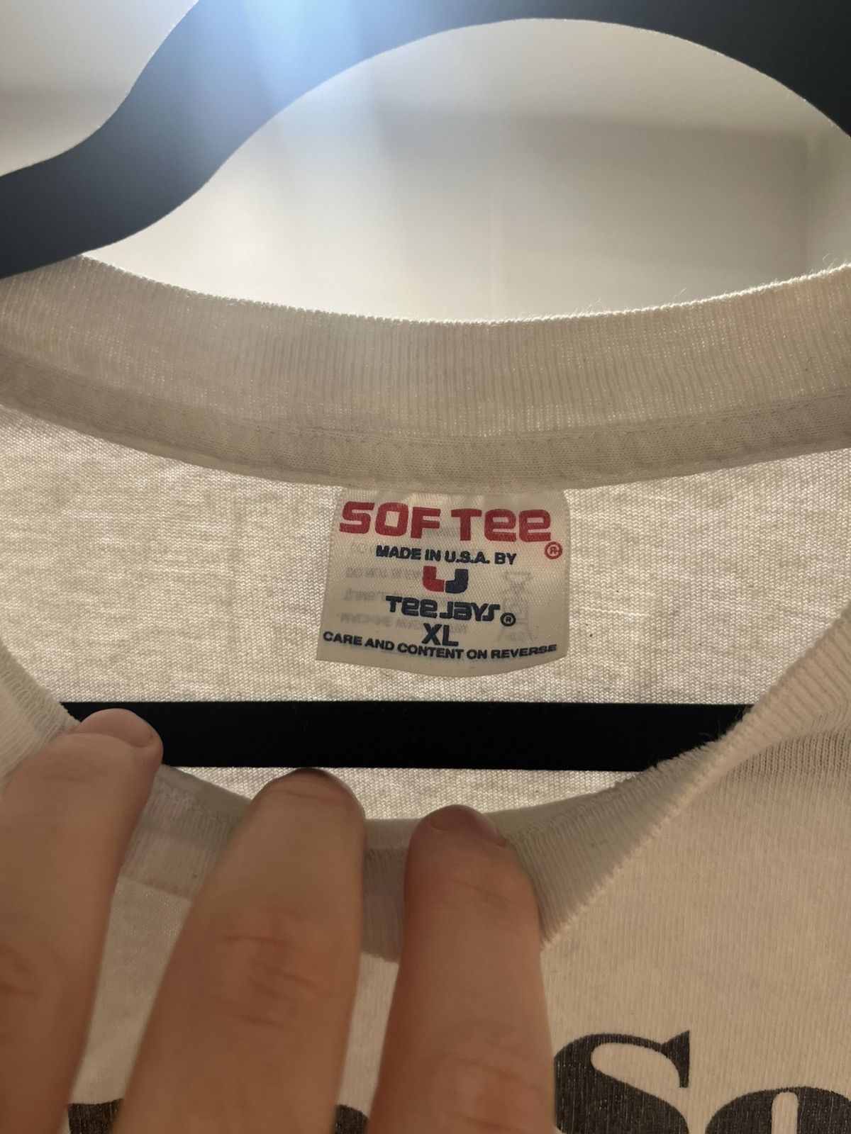 Vintage 1995 vintage t Size US XL / EU 56 / 4 - 4 Thumbnail