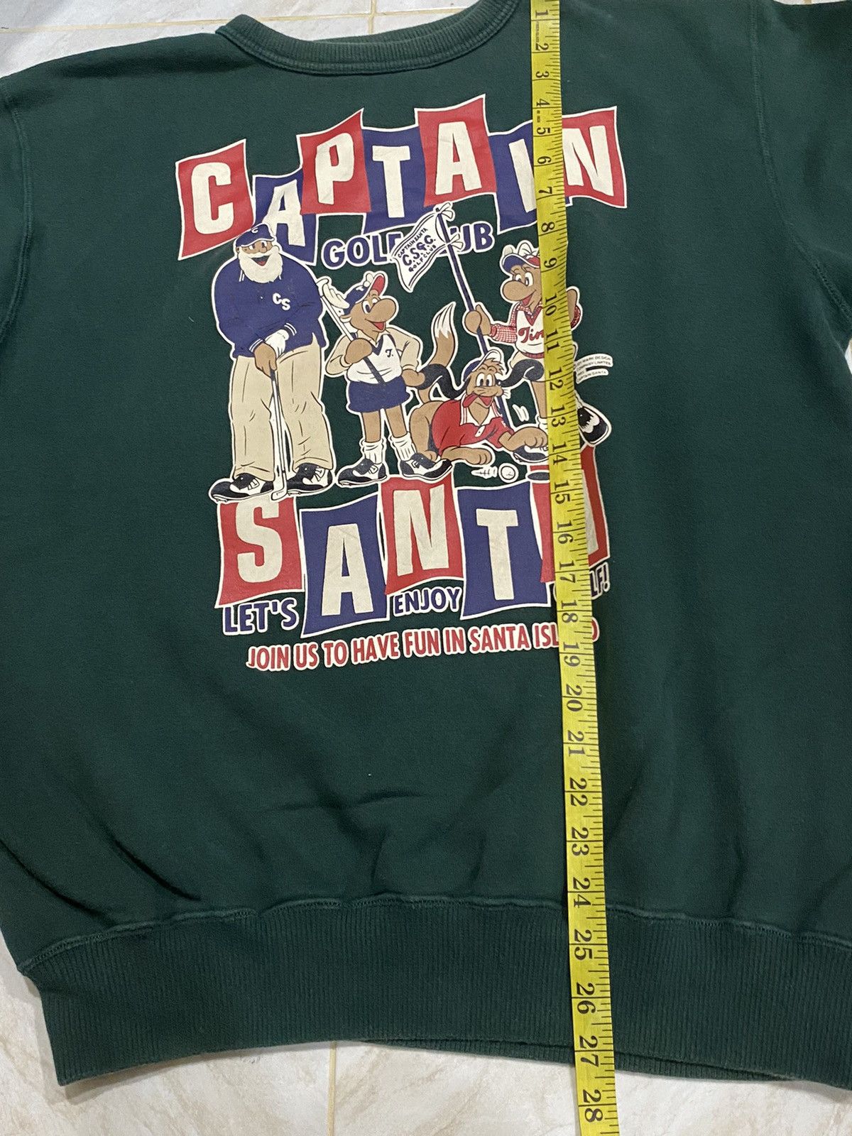 Cartoon Network × Vintage RARE VINTAGE CAPTAIN SANTA NICE DESIGN SWEATSHIRT Size US L / EU 52-54 / 3 - 15 Thumbnail