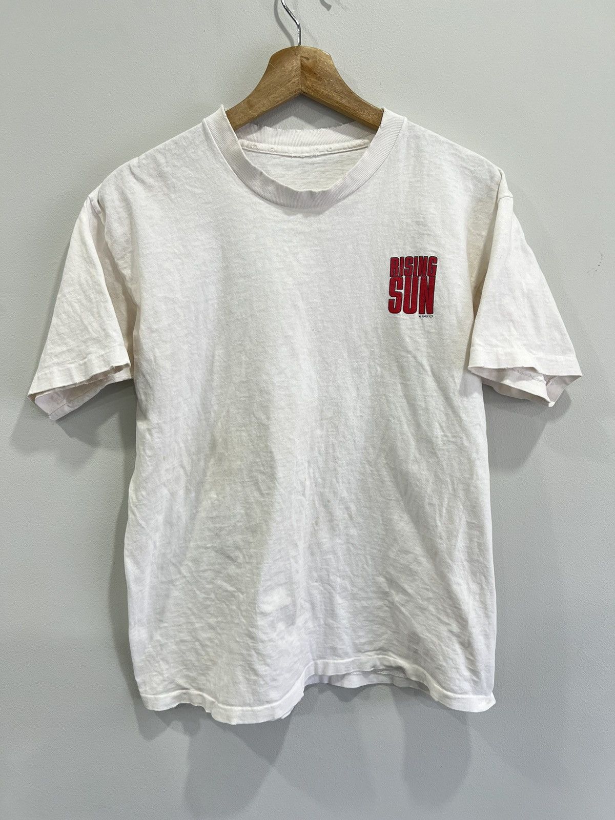 Vintage Vintage 1993 Rising Sun Movie Promo Tee Shirt L Size US L / EU 52-54 / 3 - 1 Thumbnail