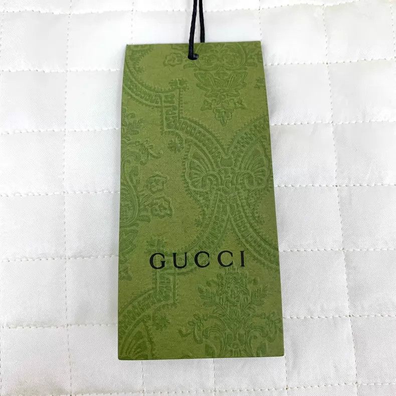Gucci Gucci Beige cat letter embroidery lapel zipper long-sleeve Size S / US 4 / IT 40 - 6 Thumbnail