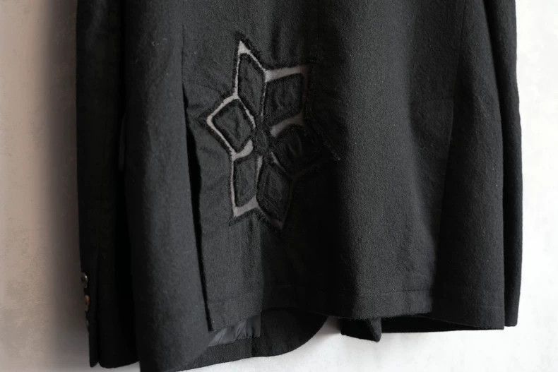 Yohji Yamamoto Yohji Yamamoto Patchwork Wool Jacket-2505 Size US M / EU 48-50 / 2 - 5 Thumbnail