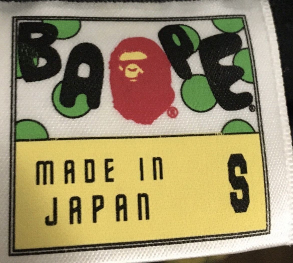 Bape Bape camo logo tee shirt Size US S / EU 44-46 / 1 - 4 Thumbnail
