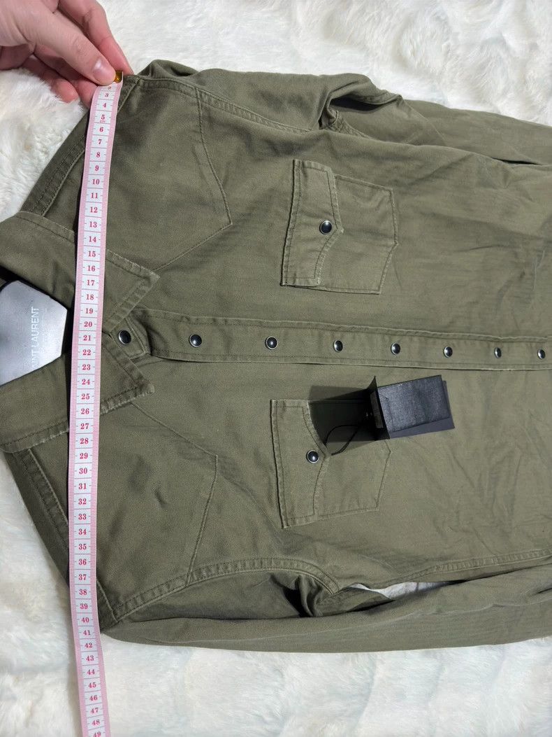 Yves Saint Laurent saint laurent Jewel Button Denim Shirt 2501-Nextarrow Size US XS / EU 42 / 0 - 7 Thumbnail