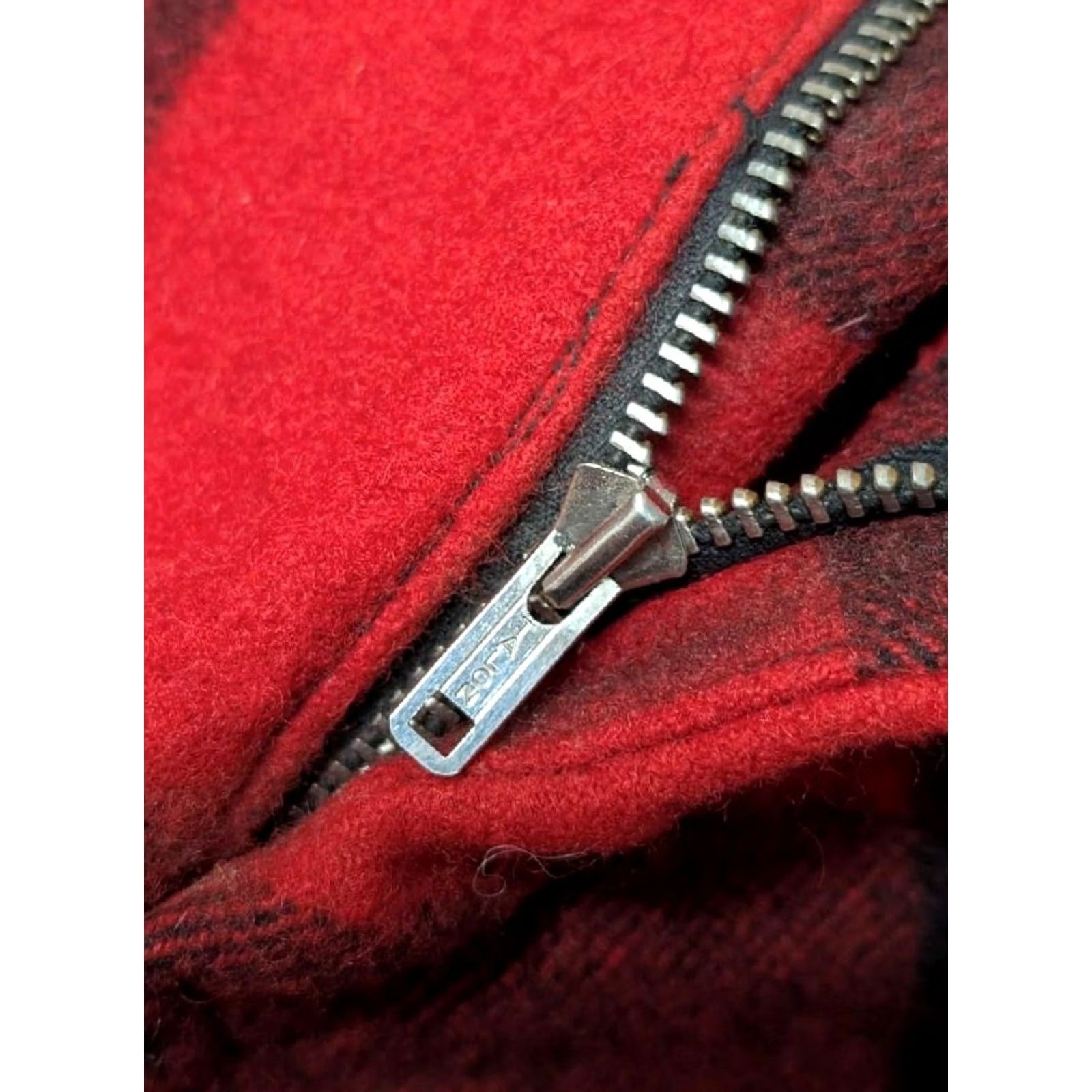 Vintage VINTAGE hunting pants Buffalo plaid wool 34x32 insulated quilted flannel wool Men Red XS 1950s 60s Mens Size US 38 / EU 54 - 6 Thumbnail