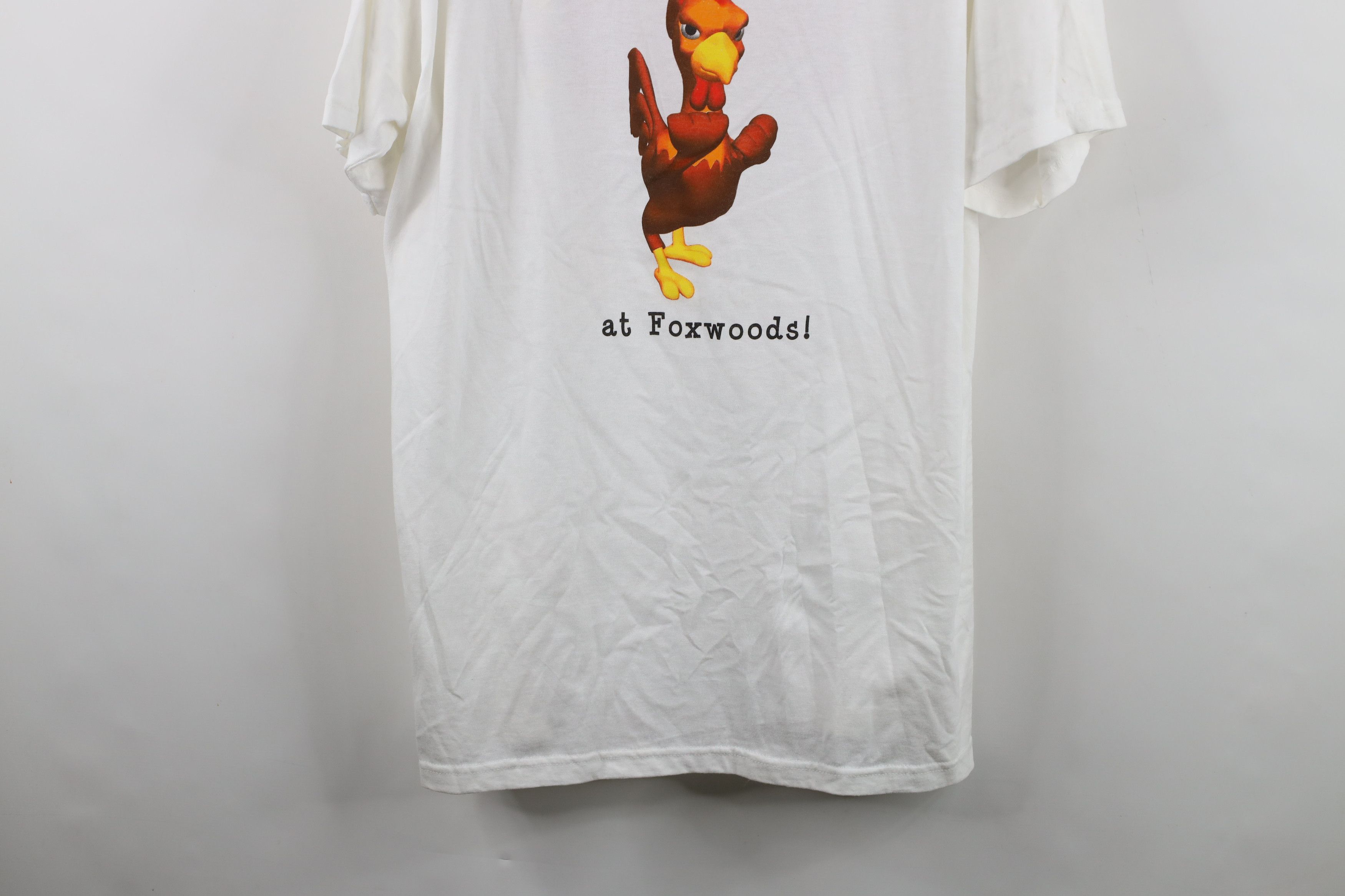 Vintage Vintage Pollo Loco Champion Chicken Challenge T-Shirt White Size US XL / EU 56 / 4 - 3 Thumbnail