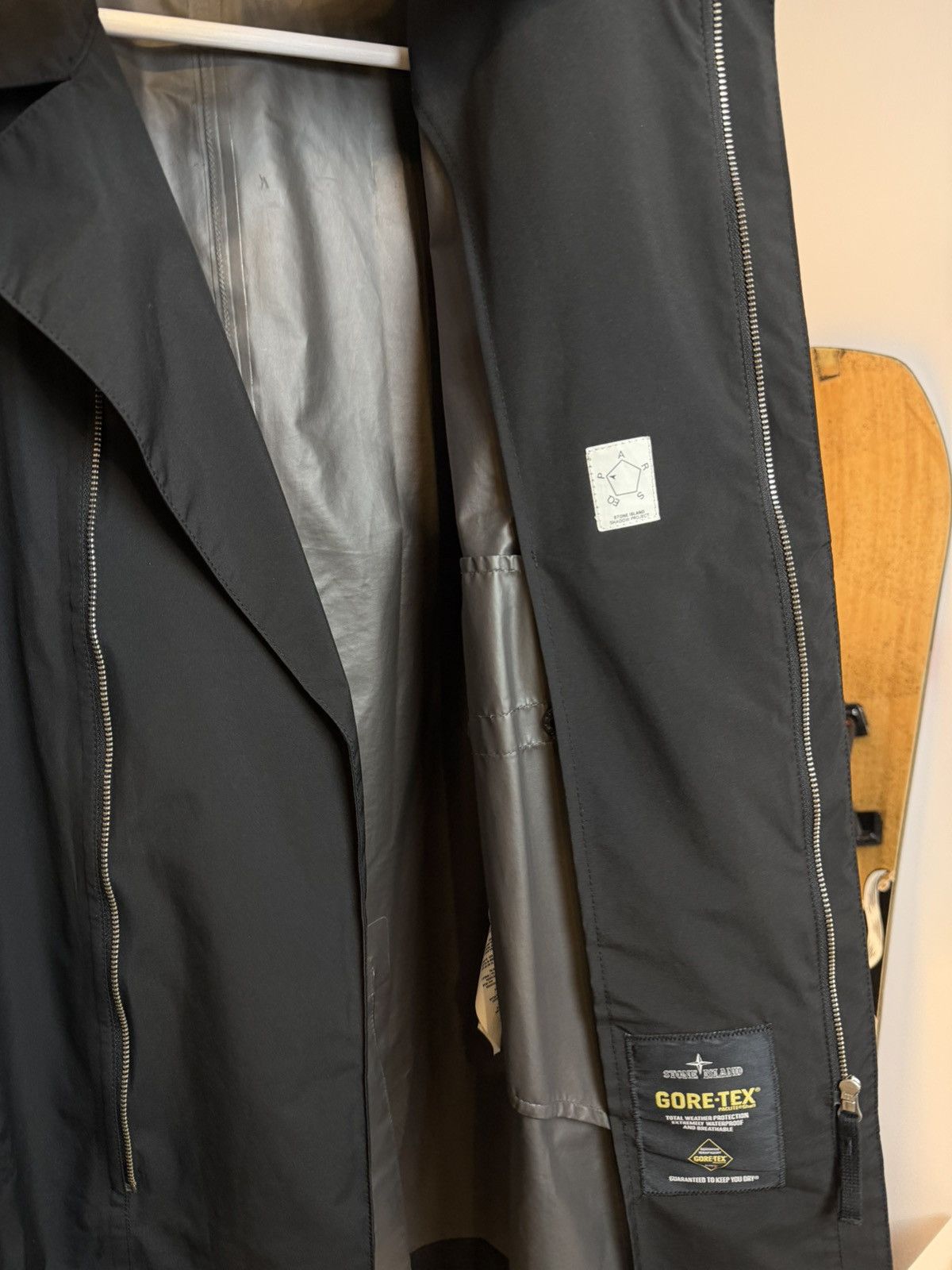 Stone Island Shadow Project Stone Island Shadow Project vintage GoreTex rain coat jacket Size US M / EU 48-50 / 2 - 8 Thumbnail