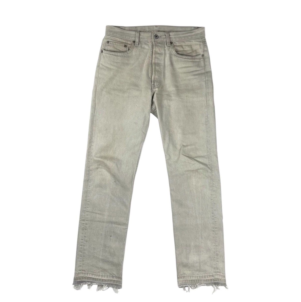 Levi's VINTAGE LEVI'S 501 GRAY DENIM Size US 30 / EU 46 - 2 Thumbnail