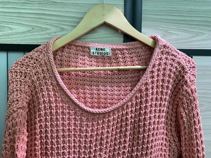 Acne Studios Acne Studios Archive "Sapata So" Chunky Open Knit Sweater Size S / US 4 / IT 40 - 5 Thumbnail
