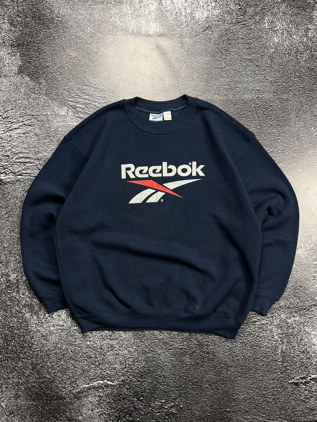Reebok Vintage Reebok Big Logo sweatshirt 90’s logo y2k Size US L / EU 52-54 / 3 - 1 Thumbnail