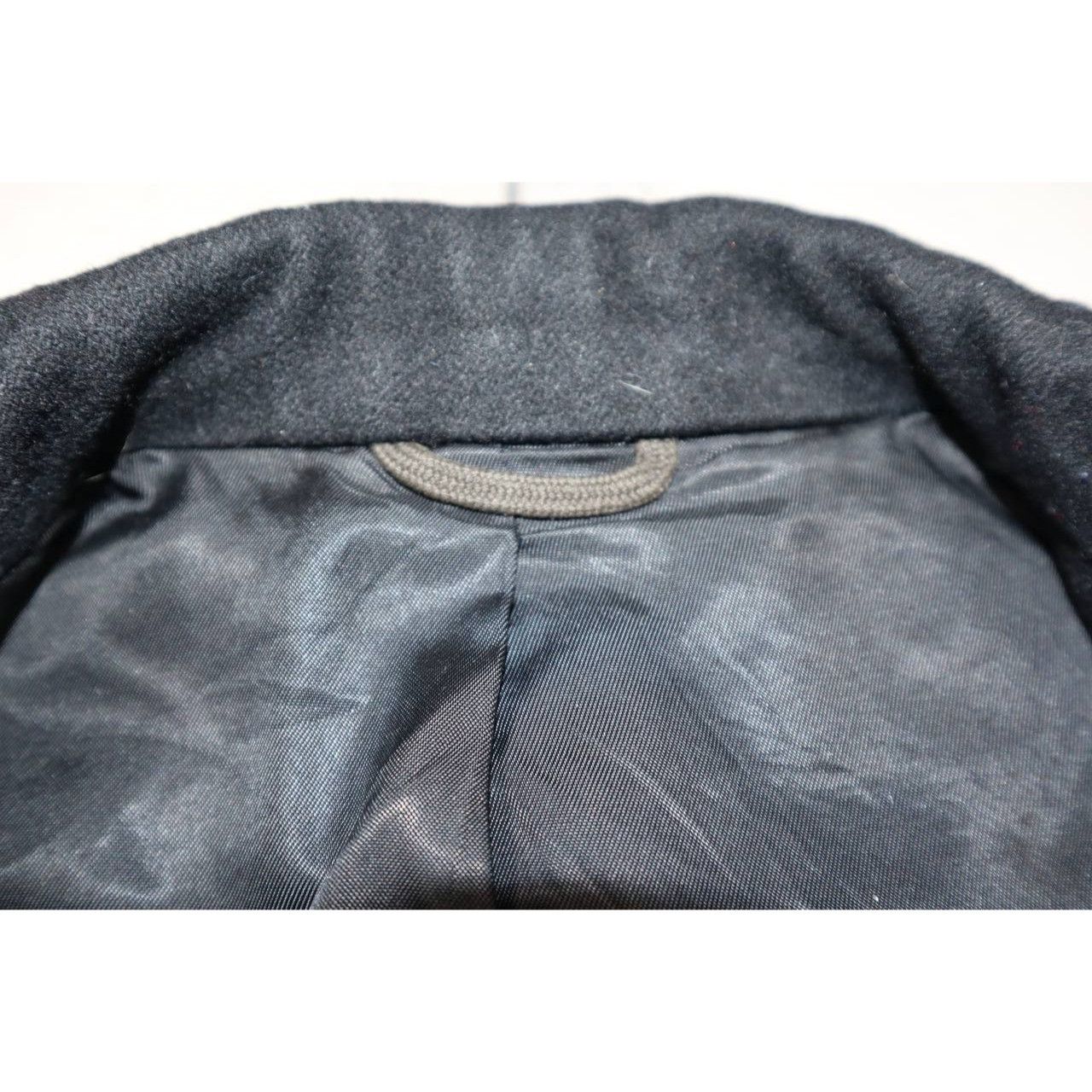 Naval Clothing Factory Vintage 1940s US Navy Wool Pea Coat 38L Naval Clothing Size US L / EU 52-54 / 3 - 12 Thumbnail