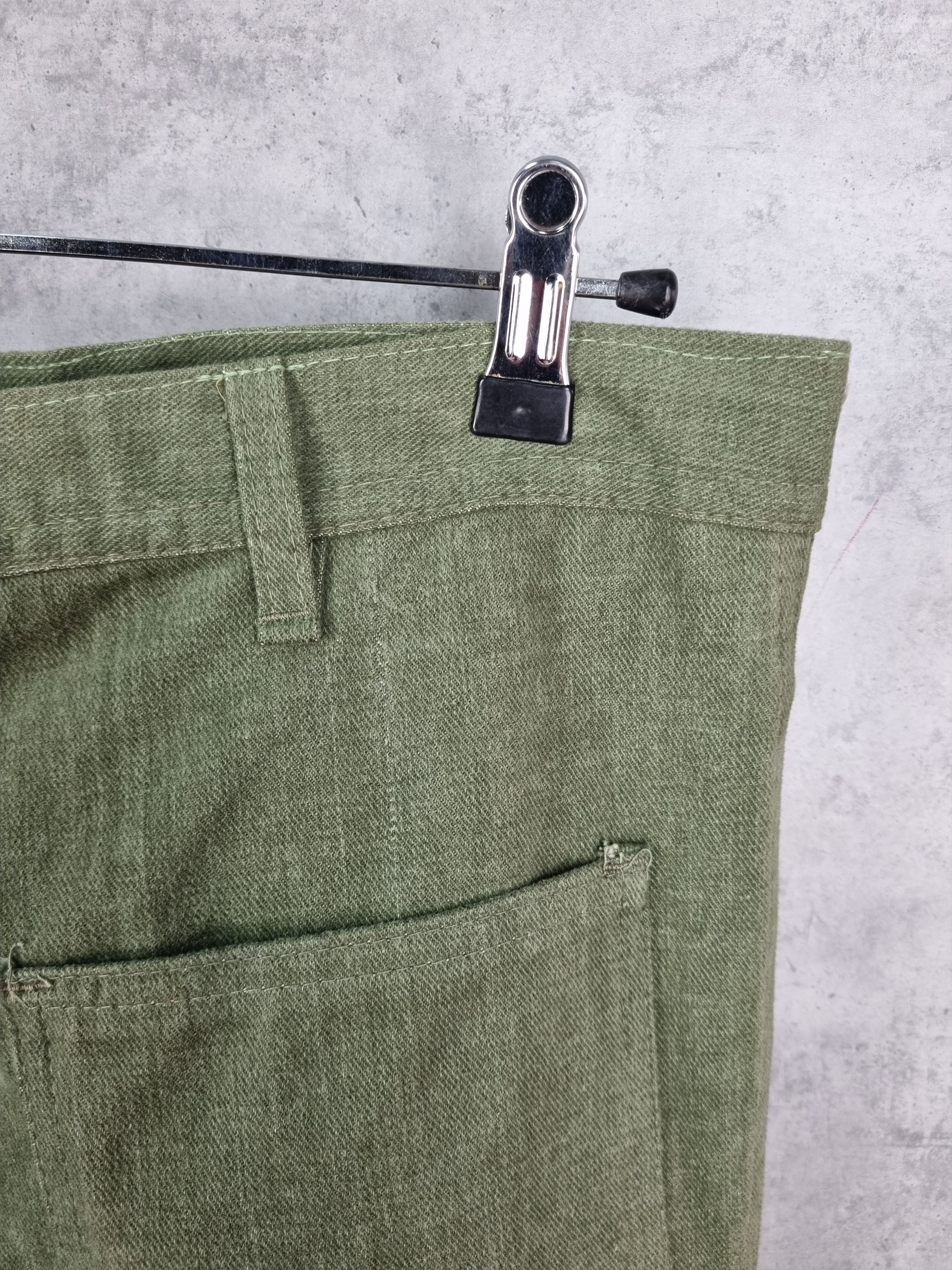 Cowboy Equipment × Vintage Unique Rare Flared Caravela Soft Cotton like Corduroy Size US 38 / EU 54 - 10 Thumbnail