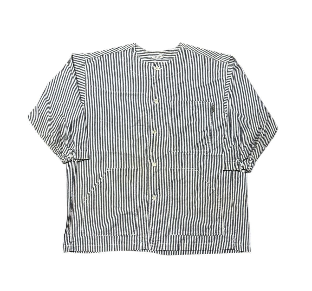 Vintage Issey Miyake stripes shirts Size US L / EU 52-54 / 3 - 4 Thumbnail