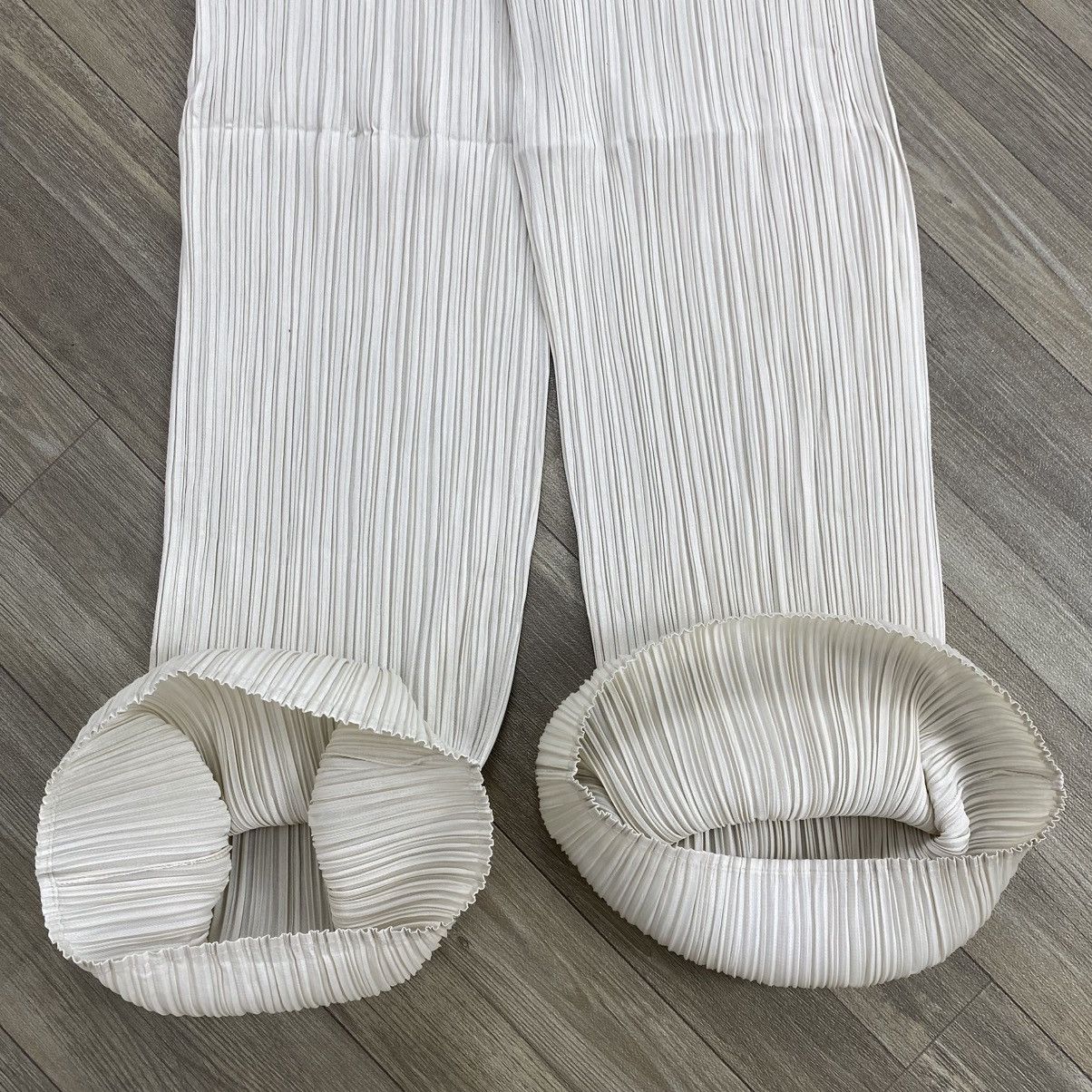 Homme Plisse Issey Miyake 2000s Pleast Please Issey Miyake Biege Pants Size US 27 - 9 Thumbnail