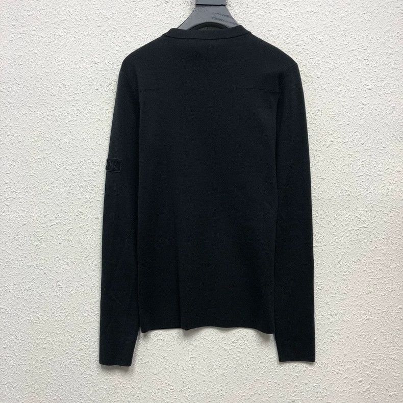 Dior Dior Embroidered cuff label cashmere knitted sweater Size US XS / EU 42 / 0 - 2 Thumbnail
