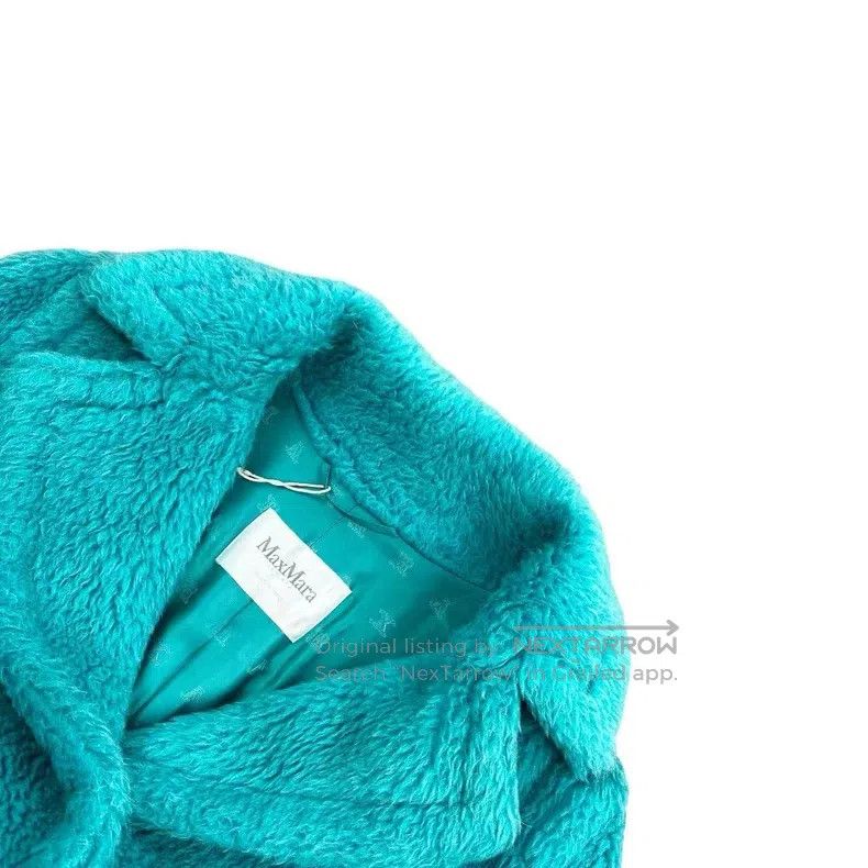 Max Mara Max Mara Blue teddy coat Size S / US 4 / IT 40 - 3 Thumbnail