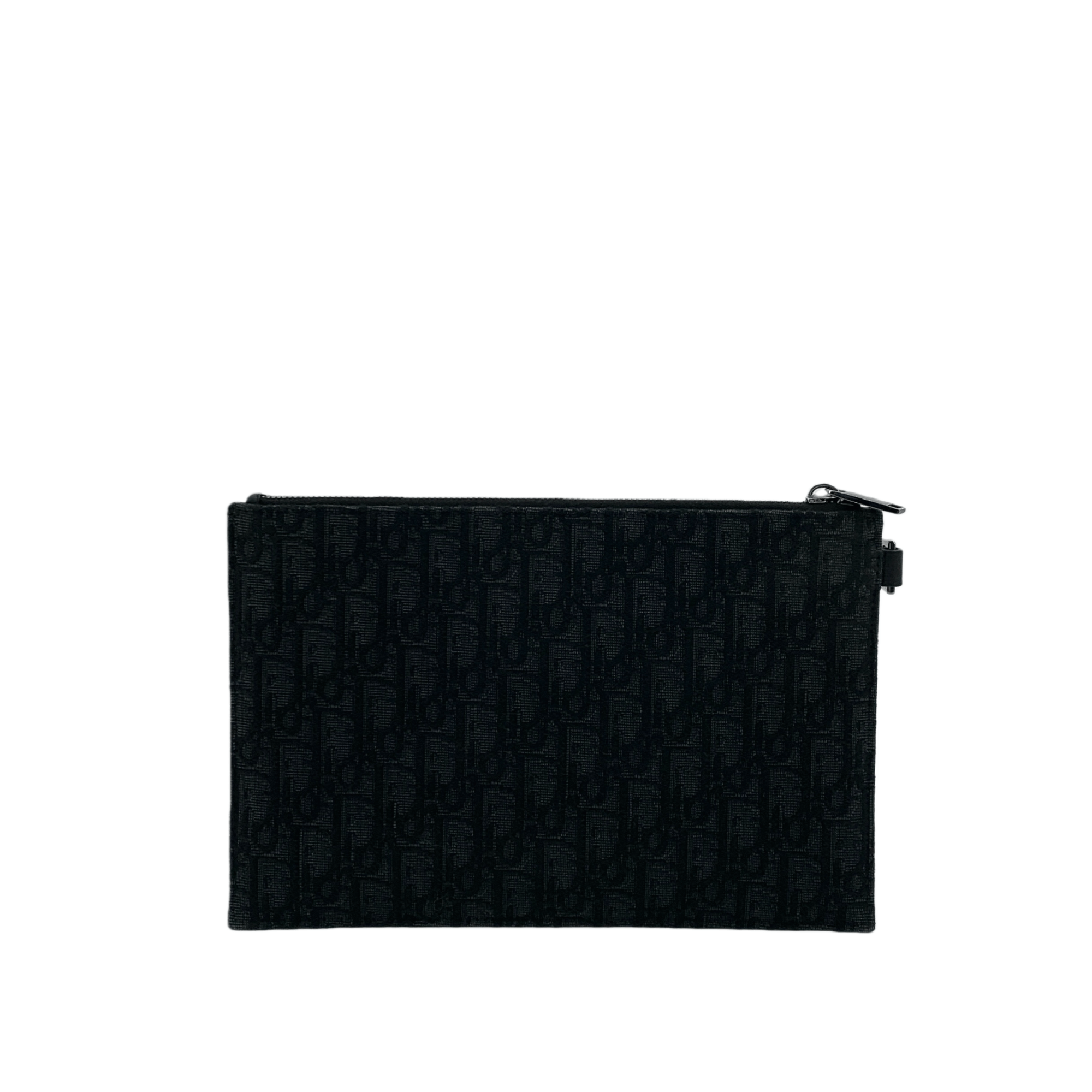 Dior Dior 23 Oblique Logo Clutch Black (26×17 cm) Size ONE SIZE - 4 Thumbnail