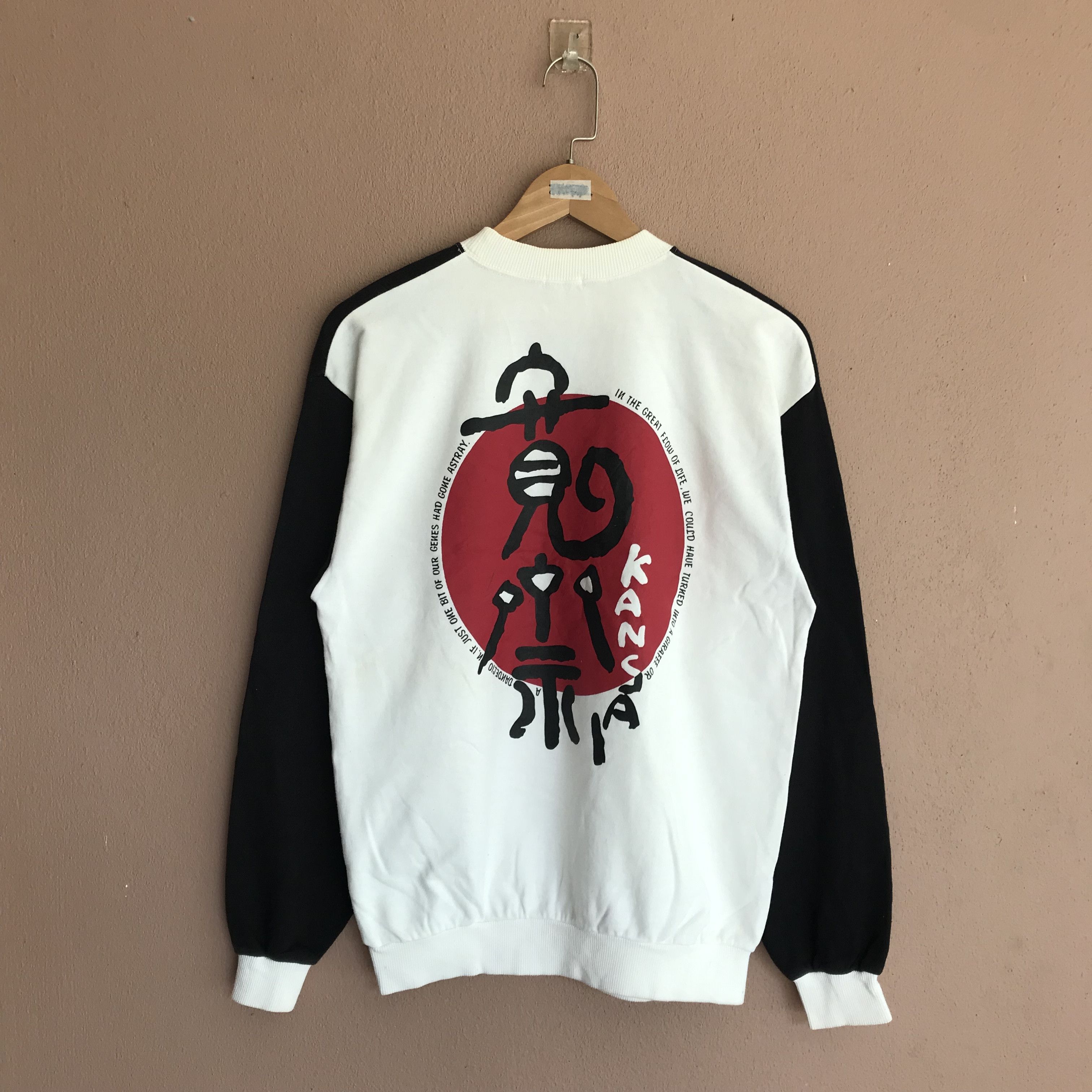 Kansai Yamamoto Kansai Yamamoto Two Tones Pullover sweatshirt Size US M / EU 48-50 / 2 - 1 Thumbnail