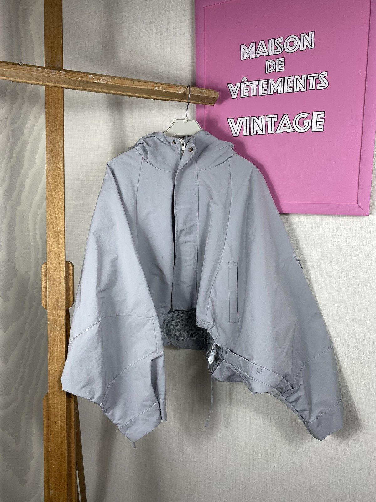 Japanese Brand JNBY Butterfly Cropped Jacket Size M / US 6-8 / IT 42-44 - 4 Thumbnail