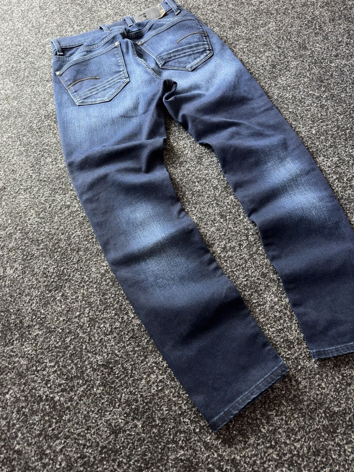 G-Star 00s Y2K G Star Revend Skinny Denim Jeans Dark Wash W28 Size US 28 / EU 44 - 13 Thumbnail