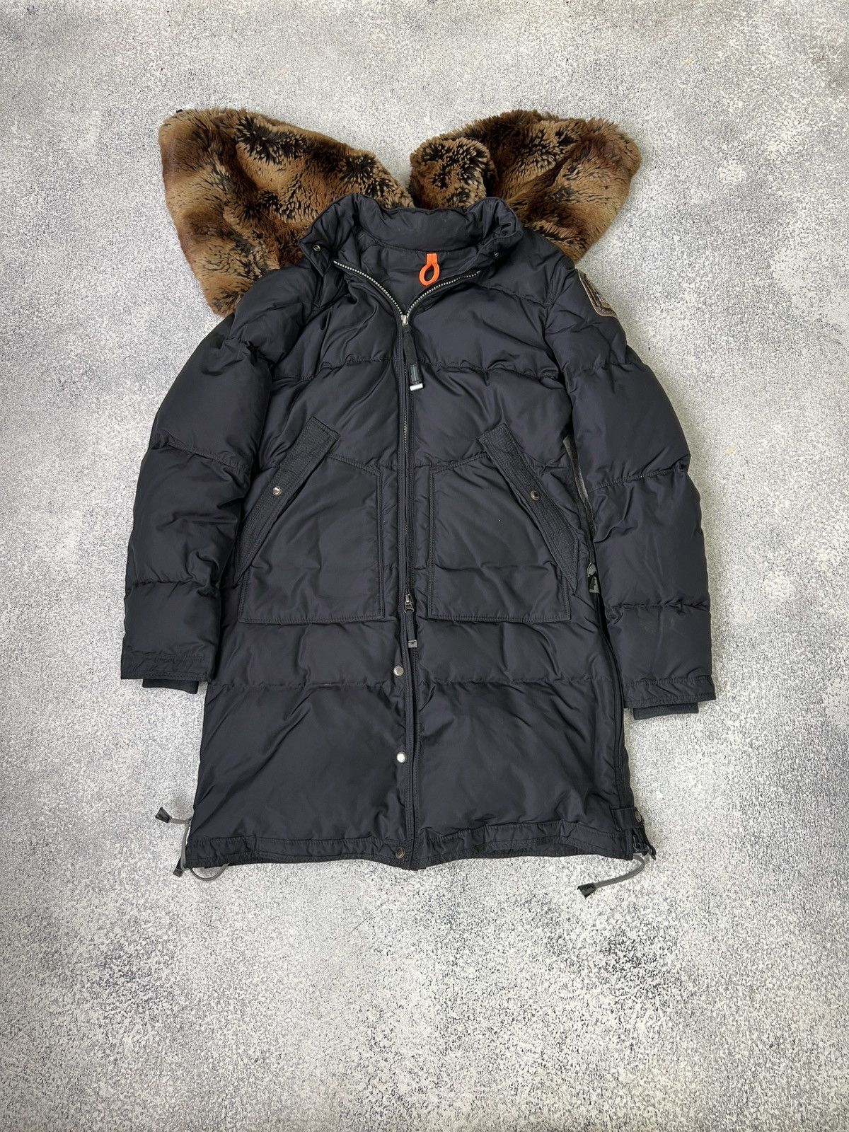 Parajumpers × Vintage Vintage Parajumpers Women's Long Bear Hooded Down Jacket Size XS / US 0-2 / IT 36-38 - 2 Thumbnail