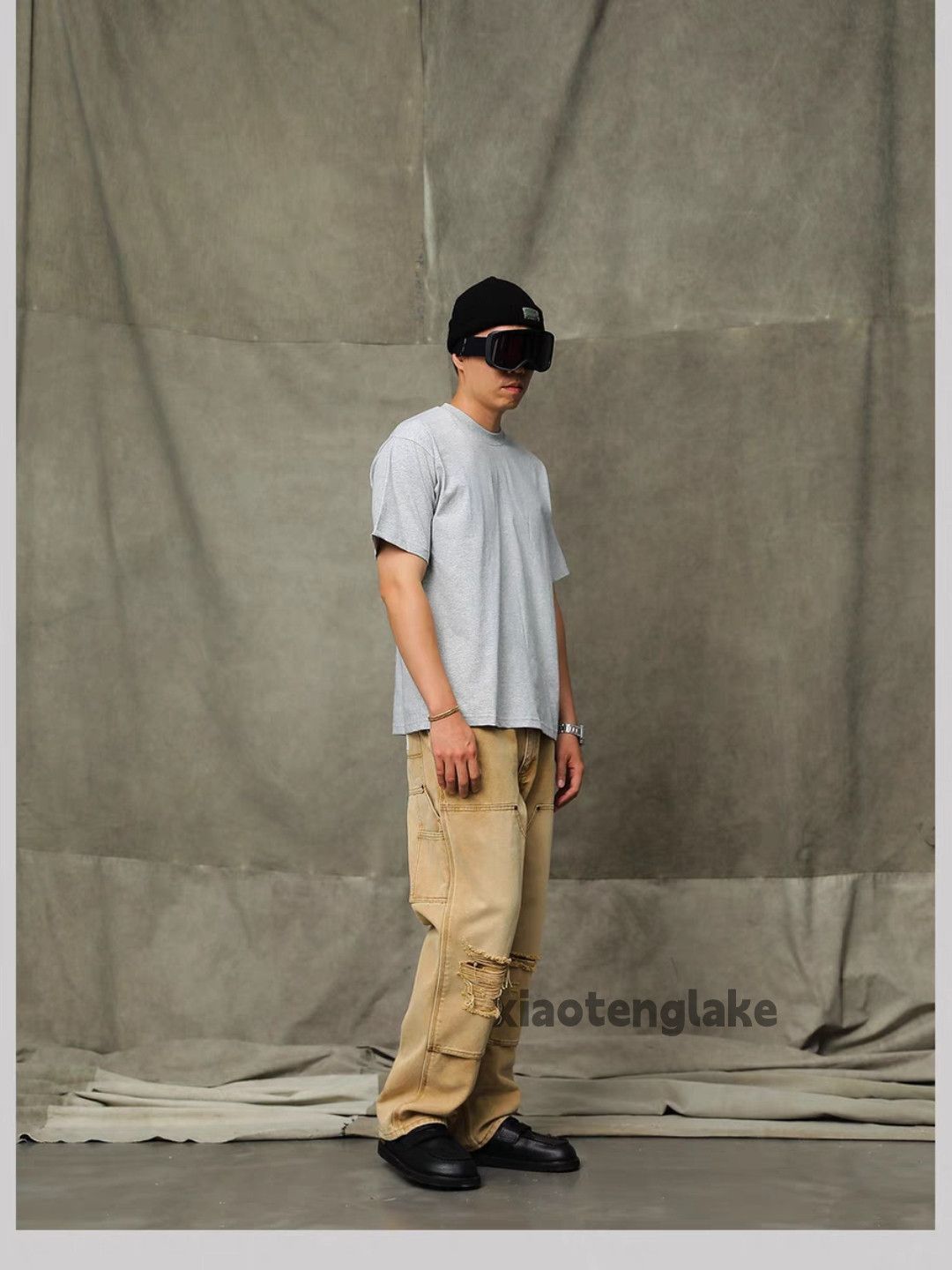 Jean × Vintage Washed faded cleanfit yuppie bootcut grunge work jeans Size US 32 / EU 48 - 4 Thumbnail