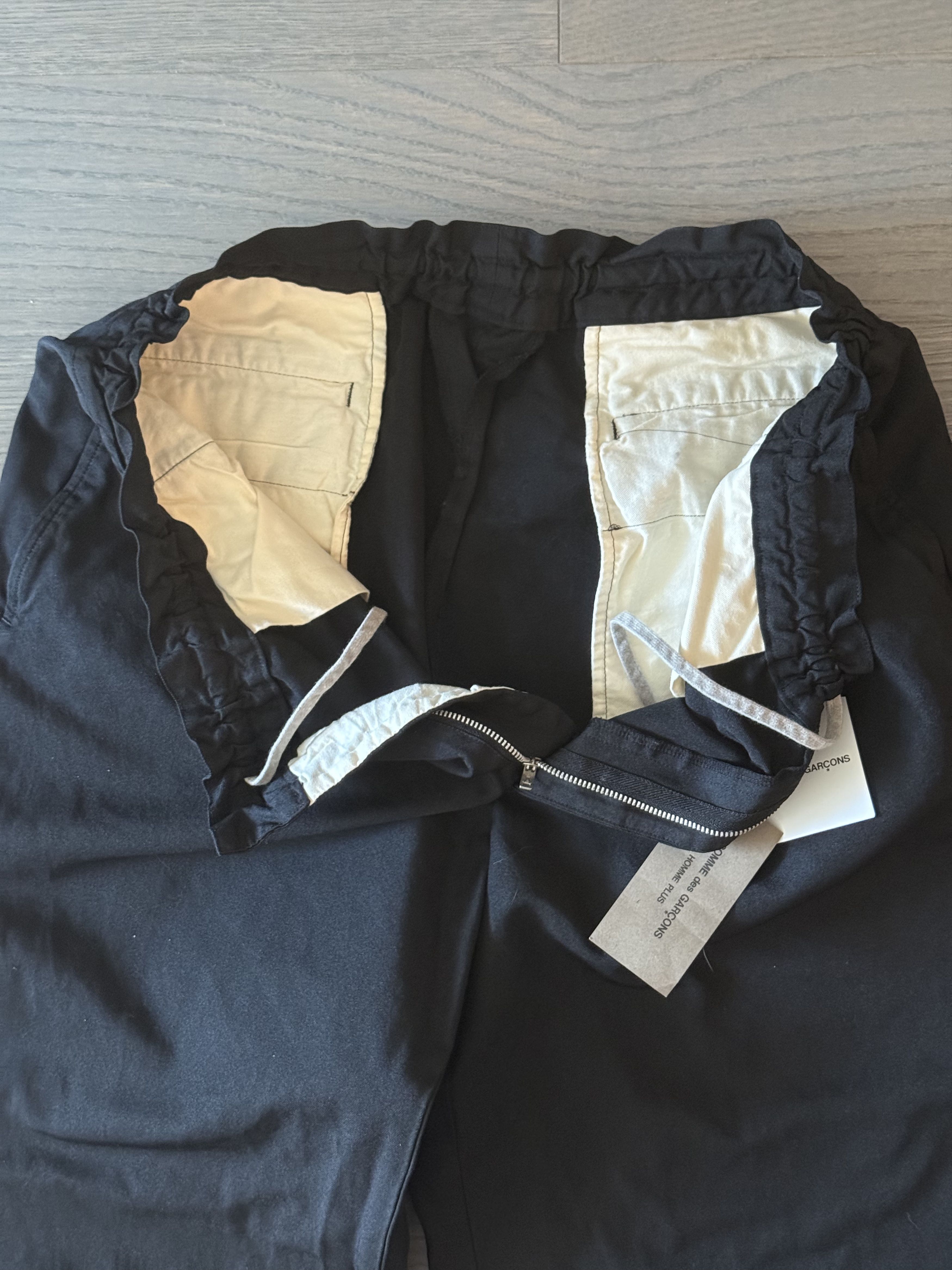 Comme des Garcons Homme Plus CdG Homme Plus Drawstring Dress Pants Size US 32 / EU 48 - 3 Thumbnail