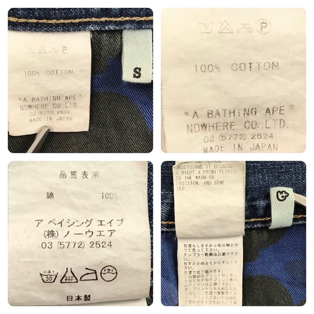 Bape BAPE Milo Face Denim Pants a bathing ape NIGO ★size S Size US 30 / EU 46 - 9 Thumbnail