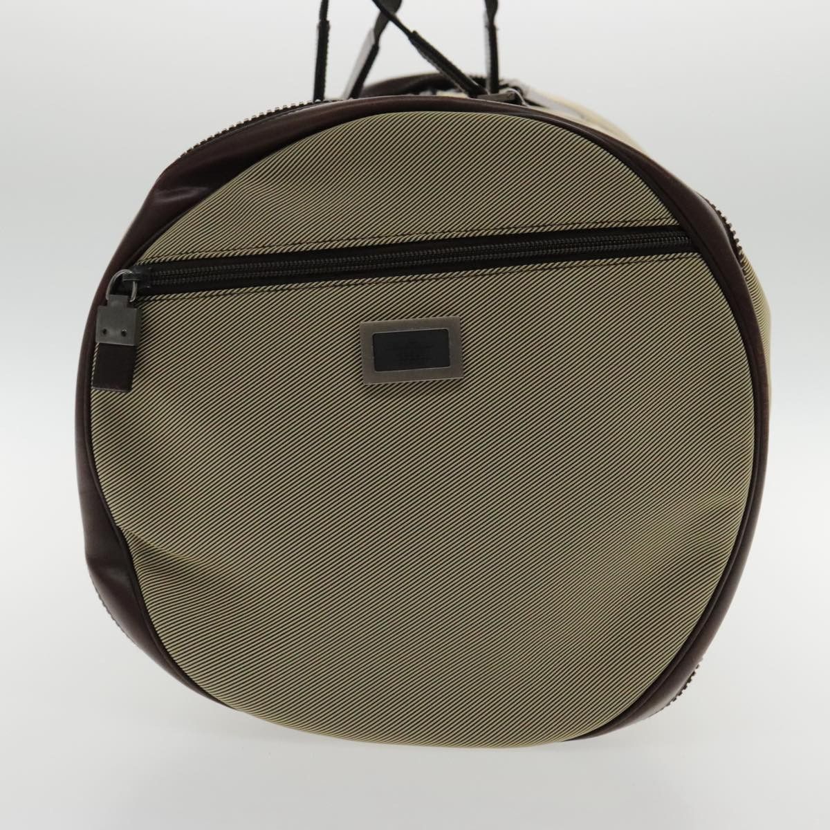 Salvatore Ferragamo Salvatore Ferragamo Boston Bag Canvas Beige Silver Size ONE SIZE - 3 Thumbnail