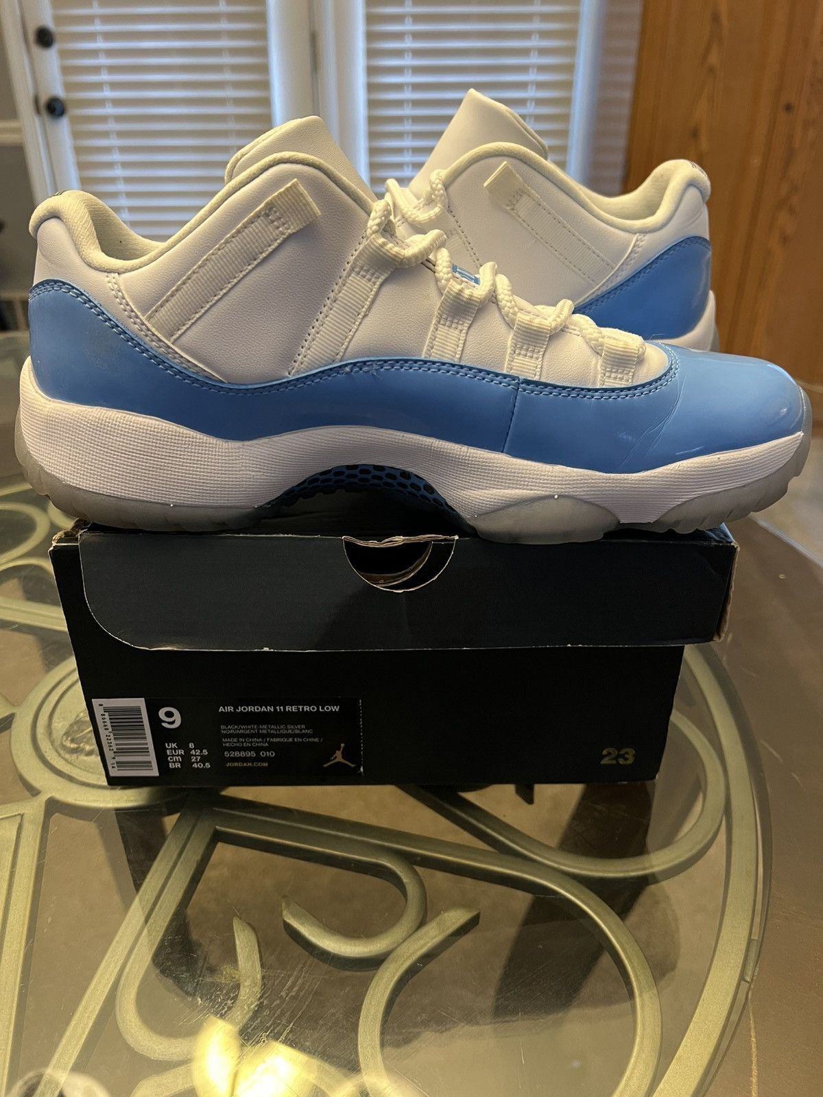 Jordan Brand Jordan 11 Retro Low “UNC” 2017 Size US 9 / EU 42 - 7 Thumbnail