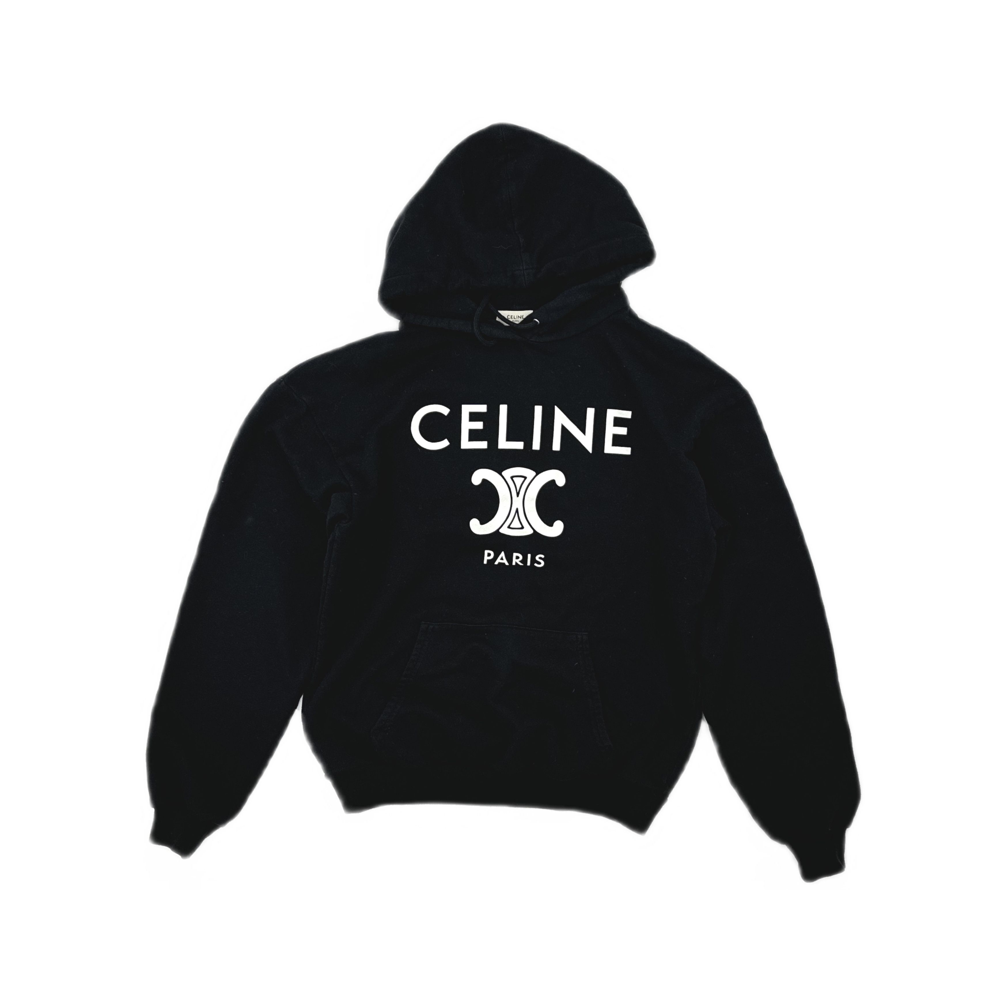 Celine Celine Logo Hoodie Size S Size S / US 4 / IT 40 - 1 Thumbnail