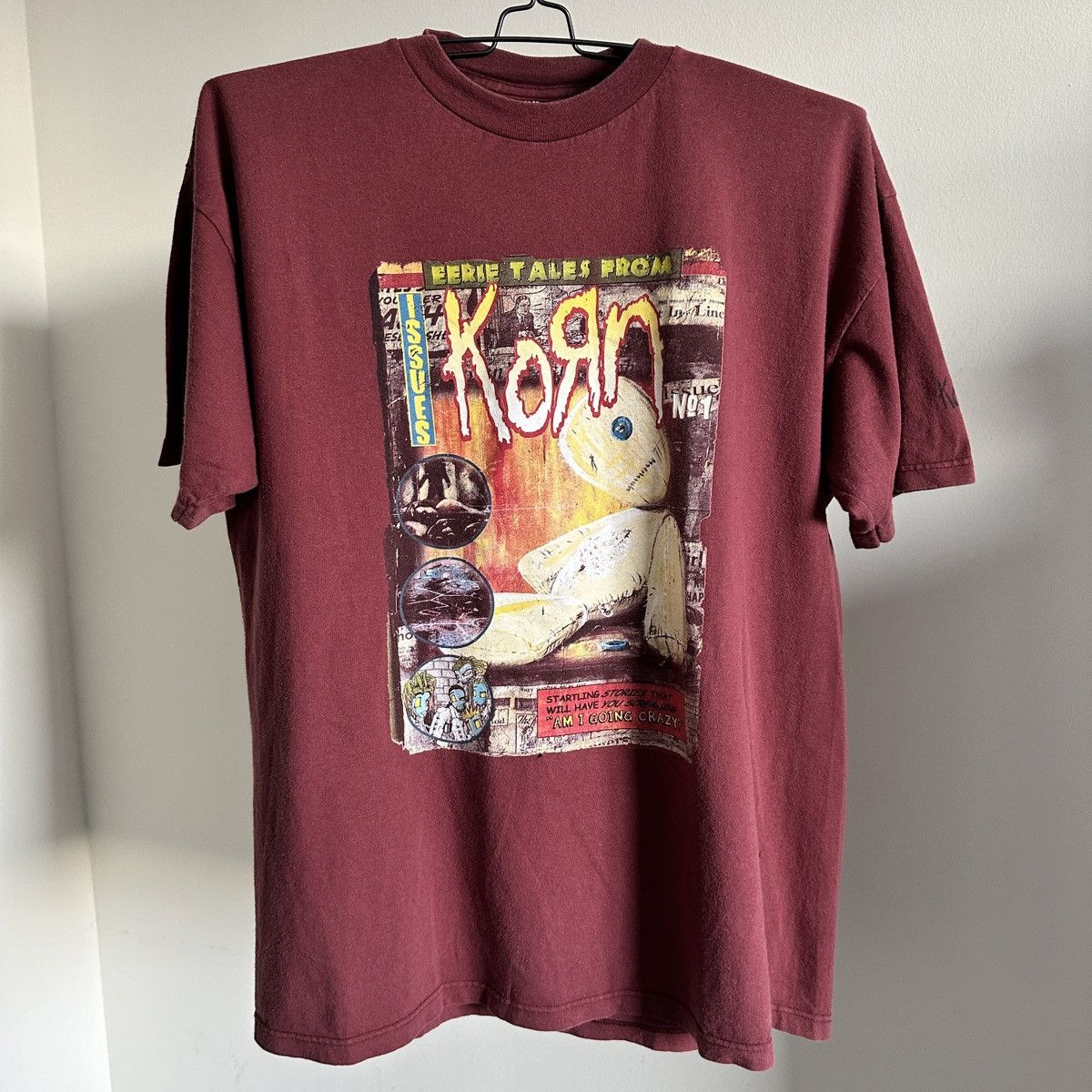 Korn Vintage T-Shirt 90s Tee Graphic Rock Album Rock Issues