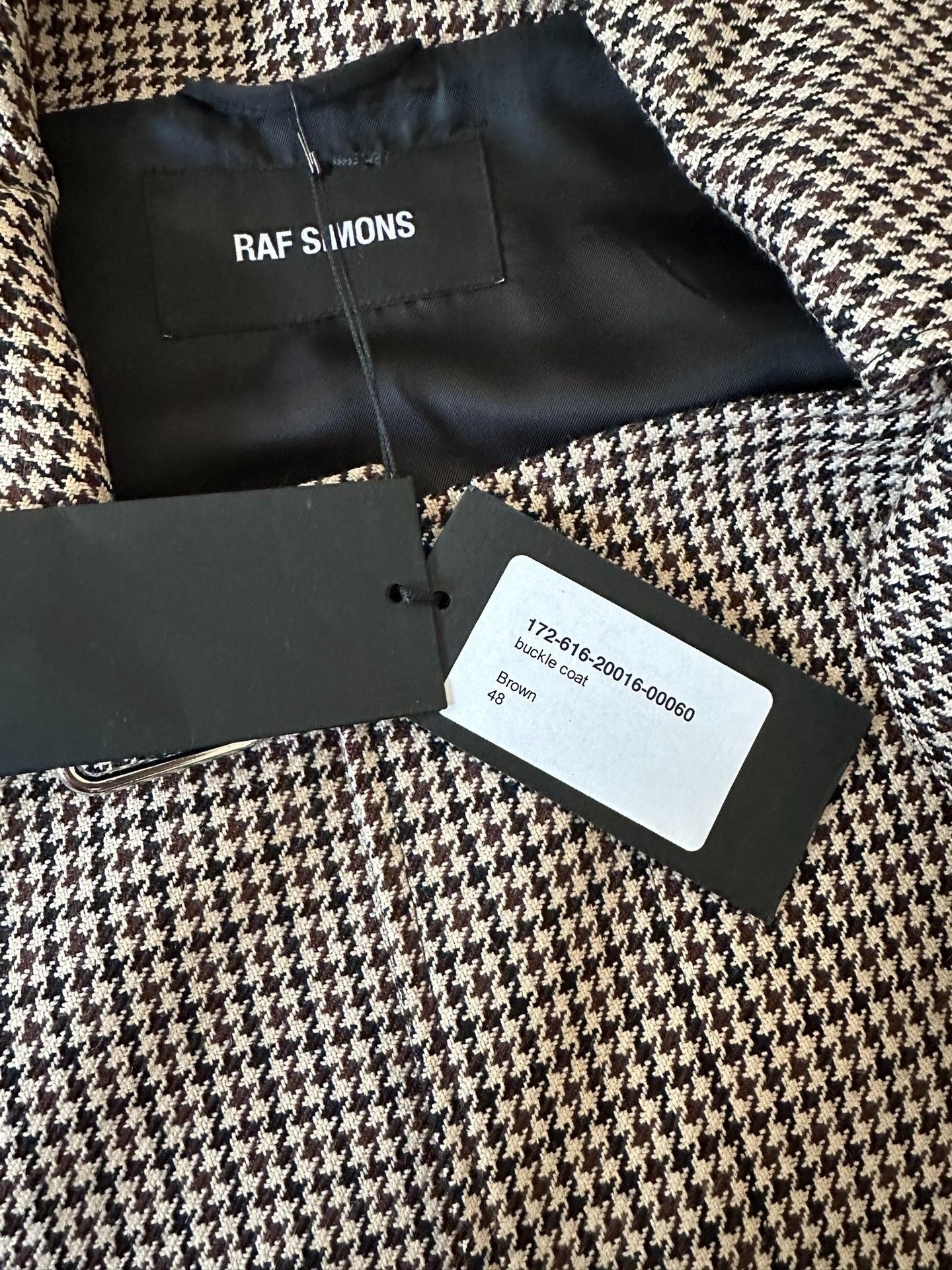 Raf Simons Raf Simons 17SS Buckle Wool Coat Nextarrow-2501 Size US M / EU 48-50 / 2 - 4 Thumbnail