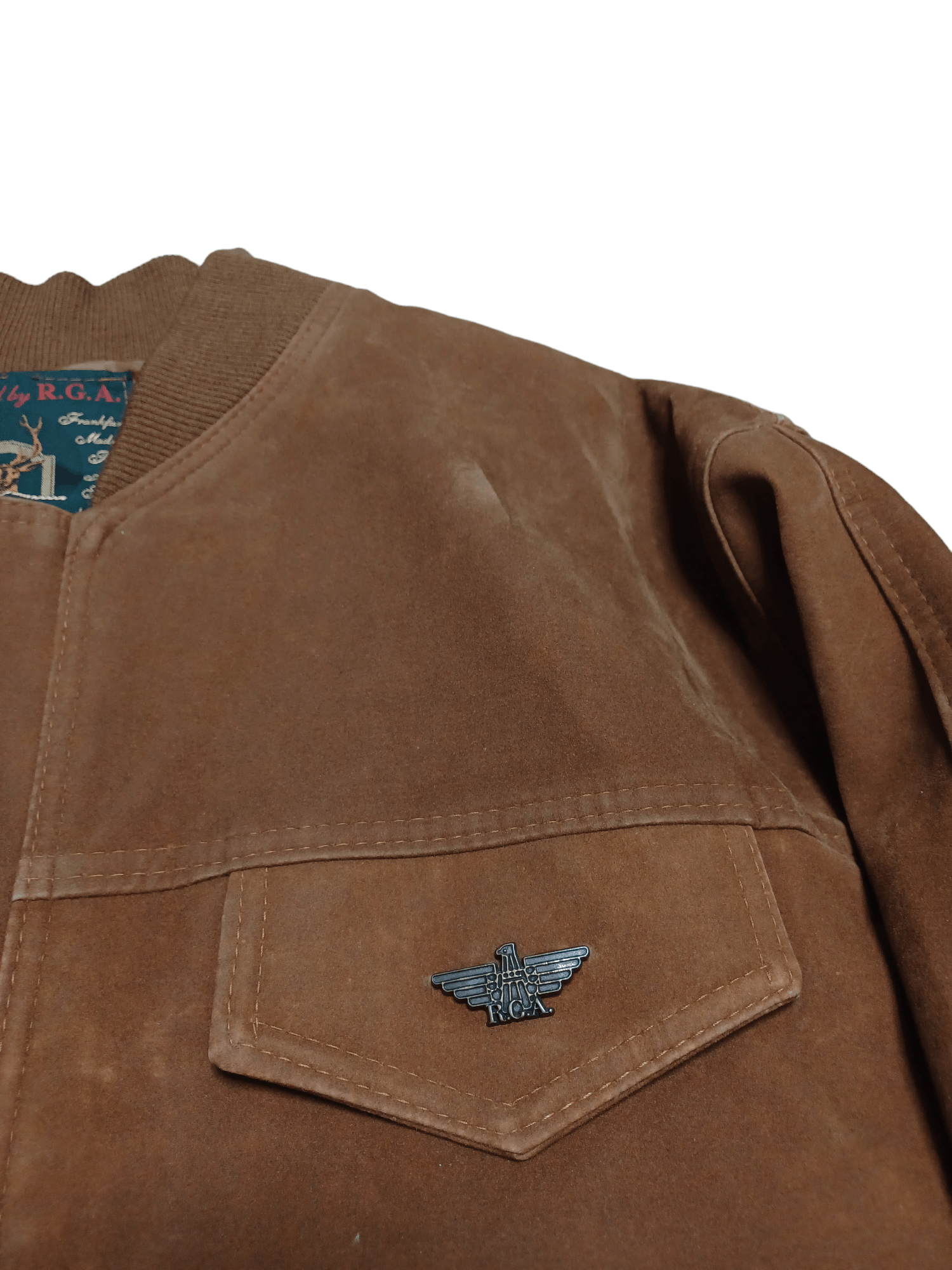 Other 80S FANTASTIC REPORTAGE MADE IN ITALY BOMBER JACKET OLDMONEY Size US M / EU 48-50 / 2 - 3 Thumbnail