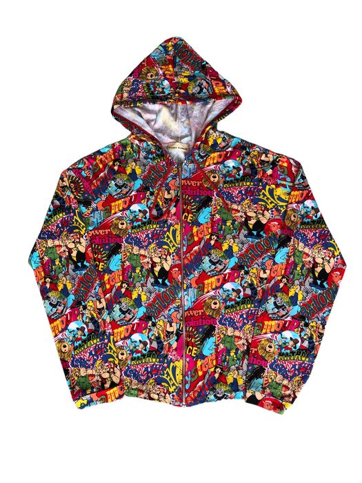 Hysteric Glamour Hysteric Glamour Full Print Zip Hoodie