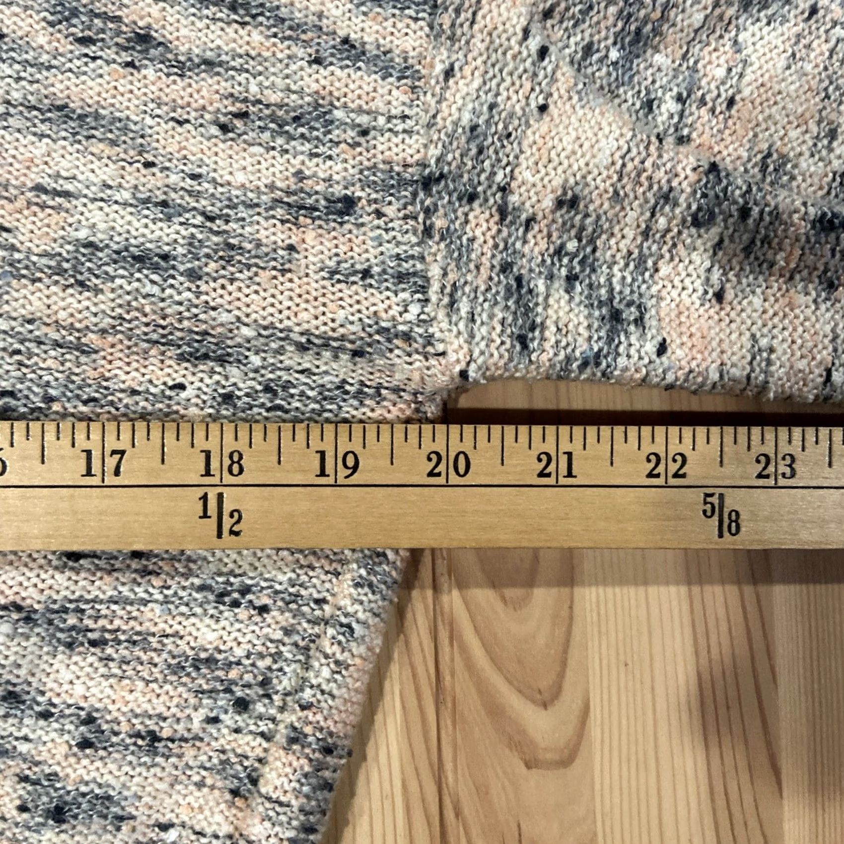Billabong Billabong Sweater Womens Small Knit Long Sleeve Striped Ivory Blue Pink Pullover Size S / US 4 / IT 40 - 3 Thumbnail