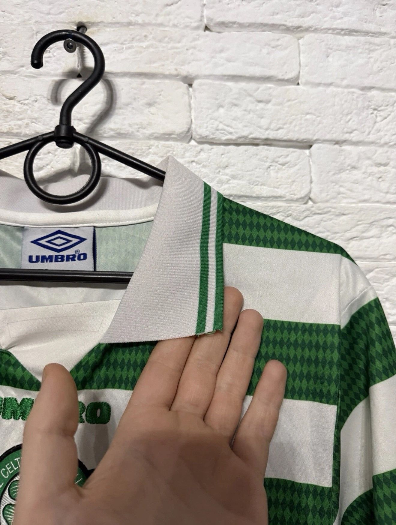 Umbro Vintage Umbro Celtic FC #4 McNamara 98/99 Jersey Final Cup Size US M / EU 48-50 / 2 - 5 Thumbnail
